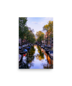 Amsterdam Canal Reflections | Travel Fine Art Photography Print