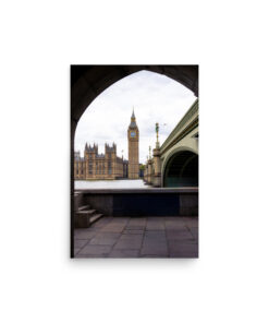 Big Ben Through the Arch | London Architecture Photography Print