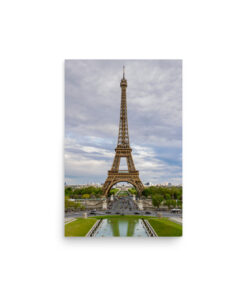 Eiffel Tower and Reflection | Paris Fine Art Photography Print
