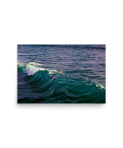 ocean surfers photography print