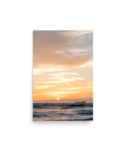 Golden Ocean Sunset | Coastal Fine Art Photography Print