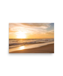 Manhattan Beach Golden Sunset |  Coastal Fine Art Photography Print