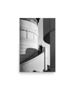 Griffith Observatory, Los Angeles | Black and White Photography Print