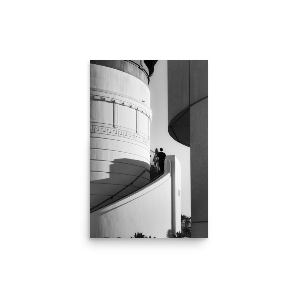 Griffith Observatory, Los Angeles | Black and White Photography Print