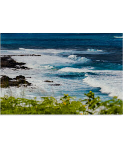 Blue Ocean Waves |  Coastal Landscape Fine Art Photography Print